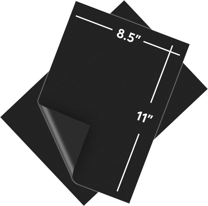 STTMGN Plain Magnet Sheets,10PCS,8.5''x11''Flexible Rubber Magnetic Sheet,20Mil Non-Adhesive Magnetic Sheet for Die Storage,Business Dignage,Car,Sticker,Craft Product,Souvenir,Refrigerator Sticker - Image 3